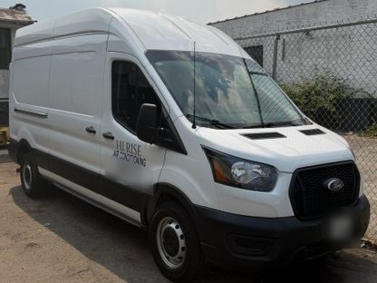 The white Hi Rise Air van.